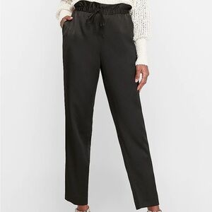 Express High Waisted Satin Joggers